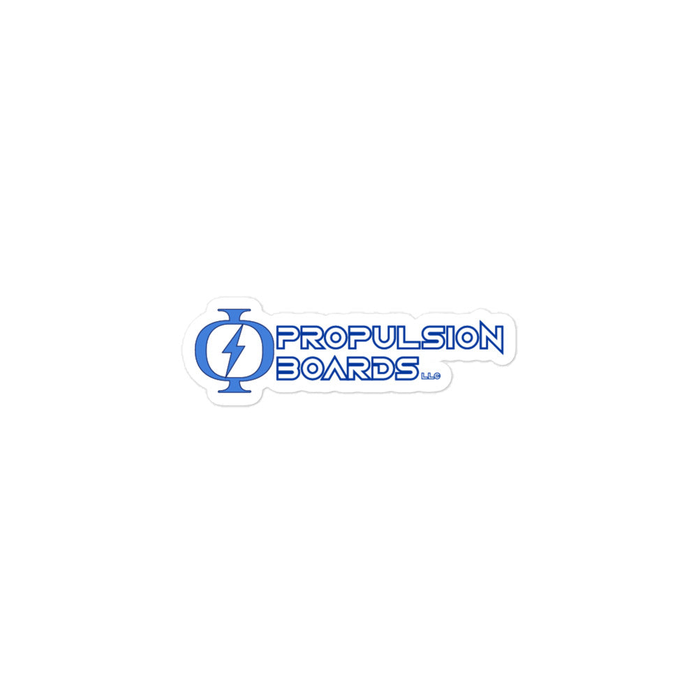 Propulsion Boards Sticker (Blue/White)