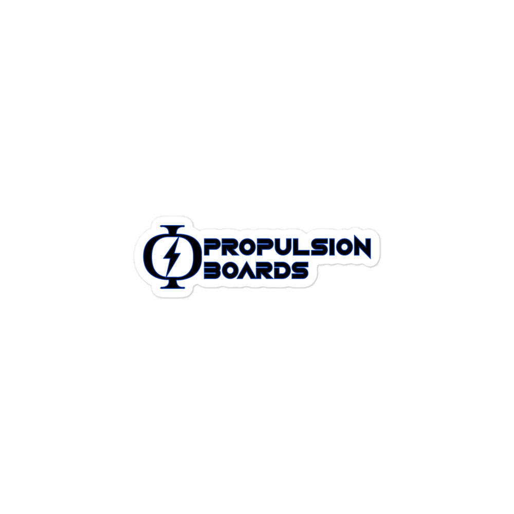 Propulsion Boards Sticker (Blue/Black)