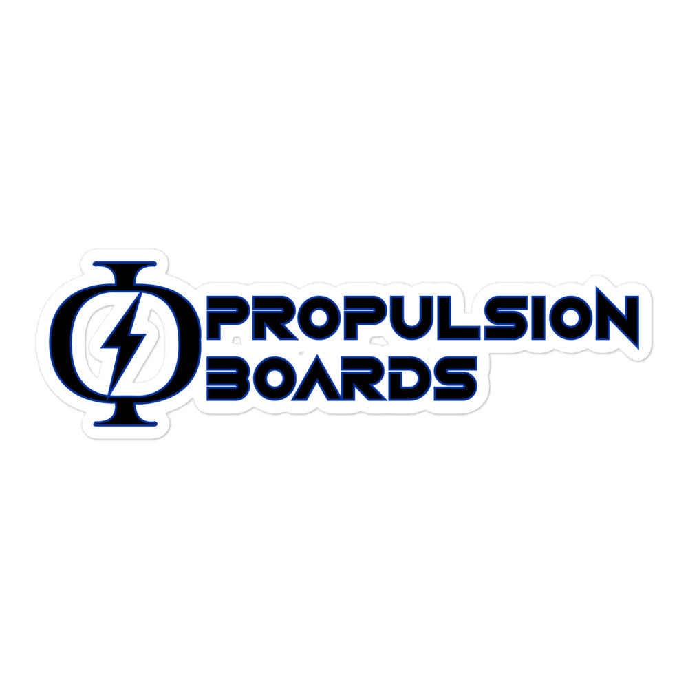 Propulsion Boards Sticker (Blue/Black)
